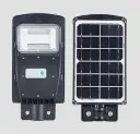 LAMPARA CALLE SOLAR 8W/20W LED 6000K CON RADAR SENSOR
