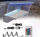 LAMPARA ACRILICA  DE CASCADA RGB 300MM