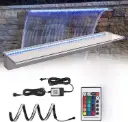LAMPARA ACRILICA  DE CASCADA RGB 900MM