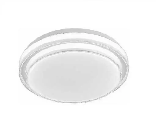 LAMPARA DE TECHO BORDE BLANCO 3CCT