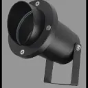 LAMPARA CHUZO CON GU10 PARA EXTERIOR