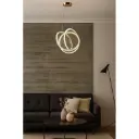 LAMPARA COLGANTE DECORATIVO 66W 3 CCT