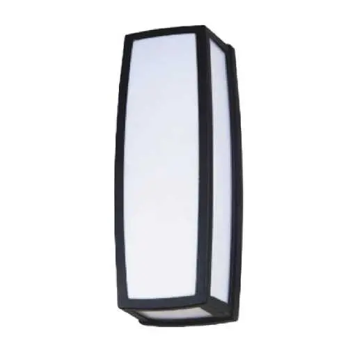 [LEX-3083-2XE27] LAMPARA PARED PARA EXTERIOR CON 2XE27-NEGRO