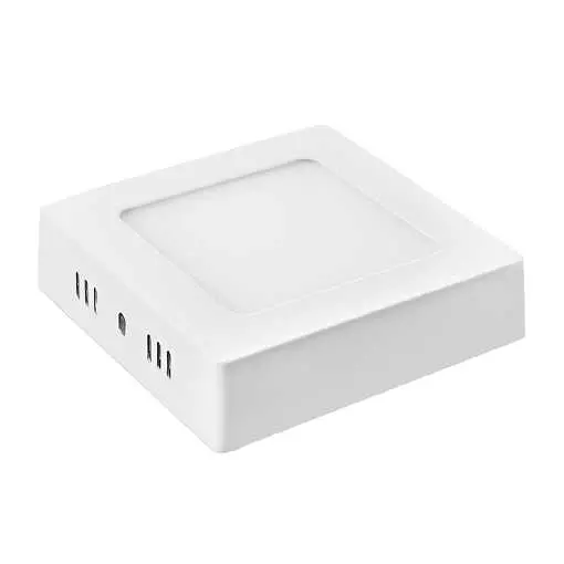LAMPARA DE TECHO CUADRADO 6W 6000K