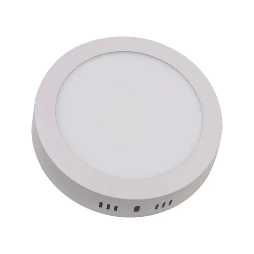 LAMPARA DE TECHO REDONDA 6W 3CCT