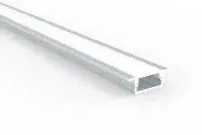 [PERFIL-2810/17MM-2MT-ALAS] PERFIL DELGADA  PARA CINTAS 110V CON ALAS