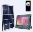 REFLECTOR SOLAR DE 200W RGB BLUE TOOTH Y C.REMOTO
