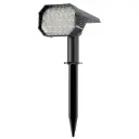 2 PACK LAMPARA SOLAR PARA JARDIN CON CHUZO
