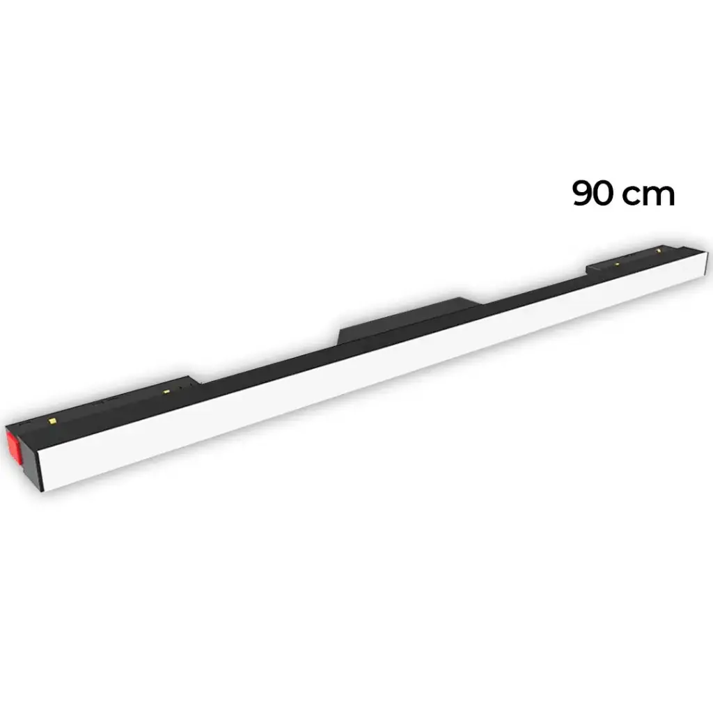 [TRC-MAG-F900-24W-3K/NG] LAMP DE RIEL MAGNETICO 24W 48V 3000K
