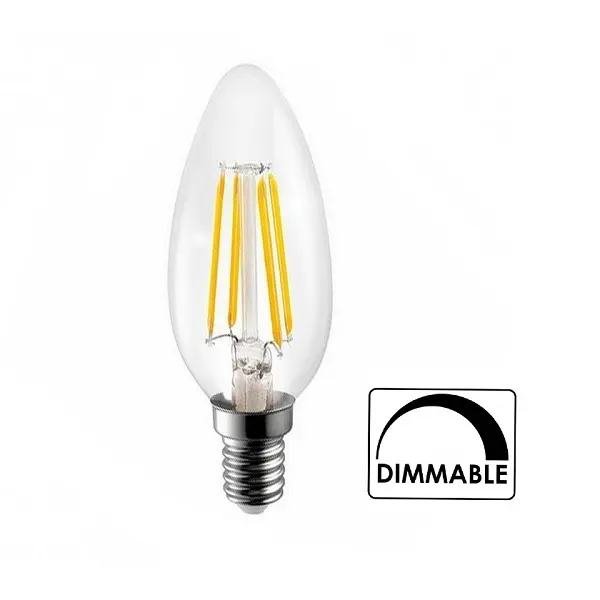 [VEL-4W-D-E14-B] BULBO 4W DIMIABLE FILAMENTO