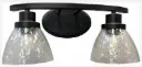 LAMPARA VANIDAD DE PARED 2 X E27