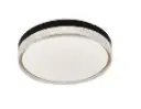 LAMPARA DE TECHO BORDE NEGRO 3CCT