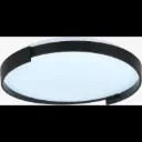 LAMPARA TECHO LED PLAFON NEGRO