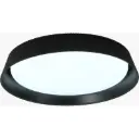 LAMPARA TECHO LED PLAFON NEGRO 24W