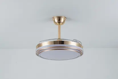 [ABA-3011-DO] ABANICO DORADO CON LED 36W 3 CCT