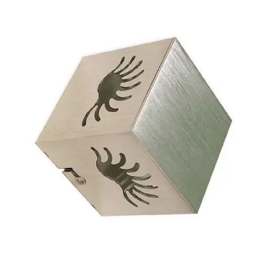 [APL-8078-3W-WW] APLIQUE CUADRADO MULTIDIRECCION